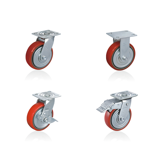 CASTER Iron Core PU Wheel