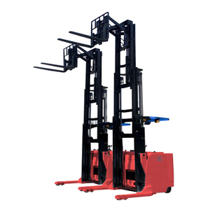 Single Scissors Reach Truck