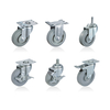 rubber caster wheels heavy duty