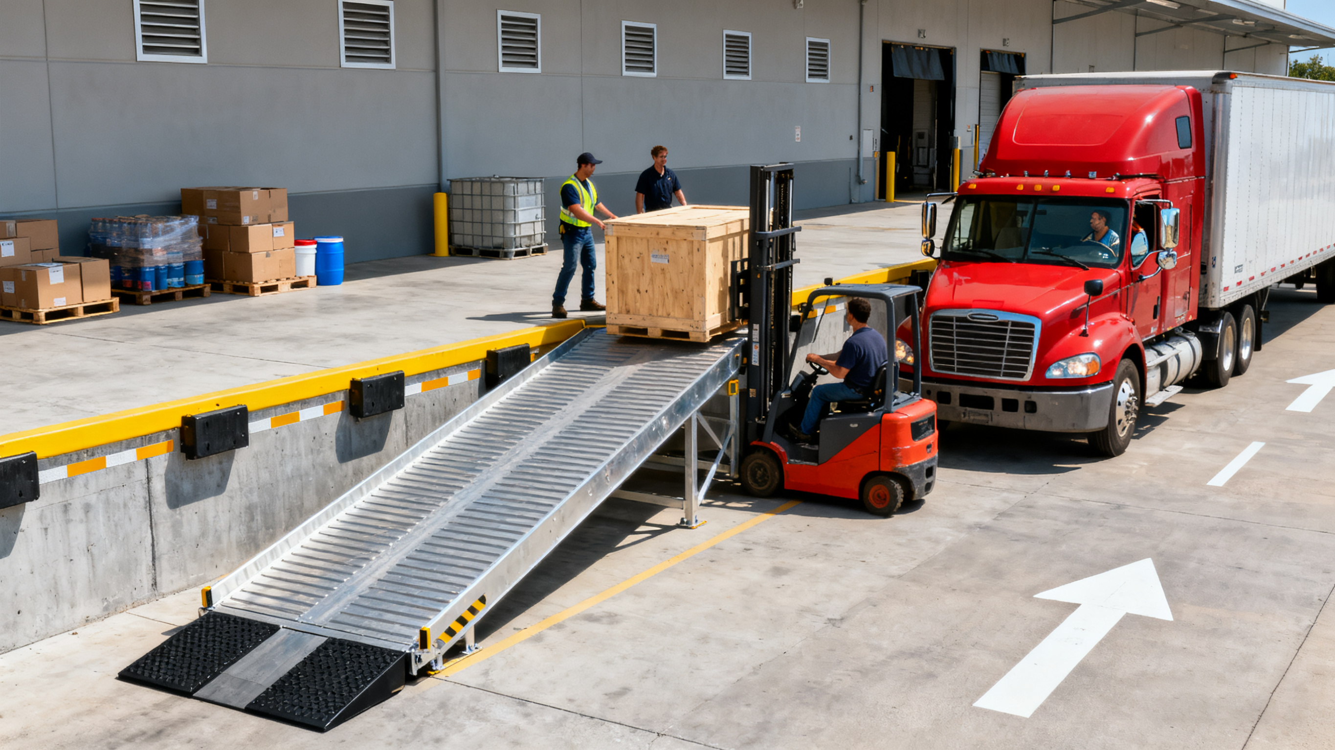 What Is the Cost of a Warehouse Dock Ramp?
