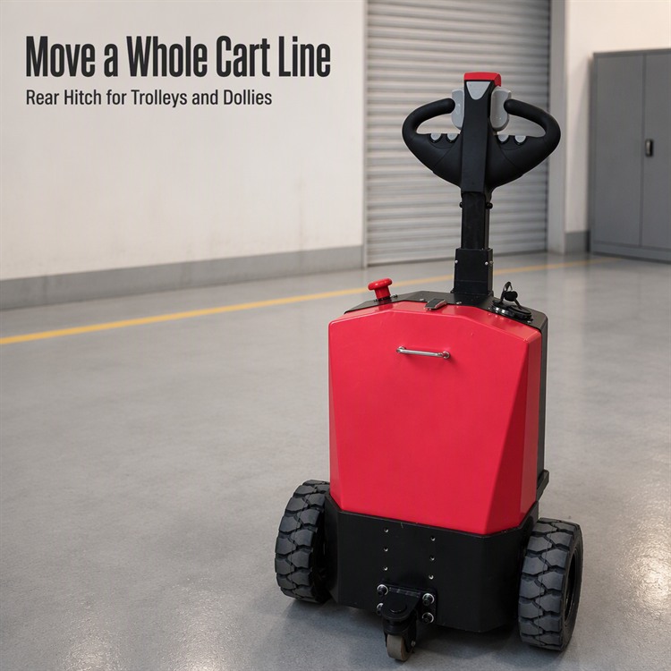 YBQ Electric Tractor for cart towing
